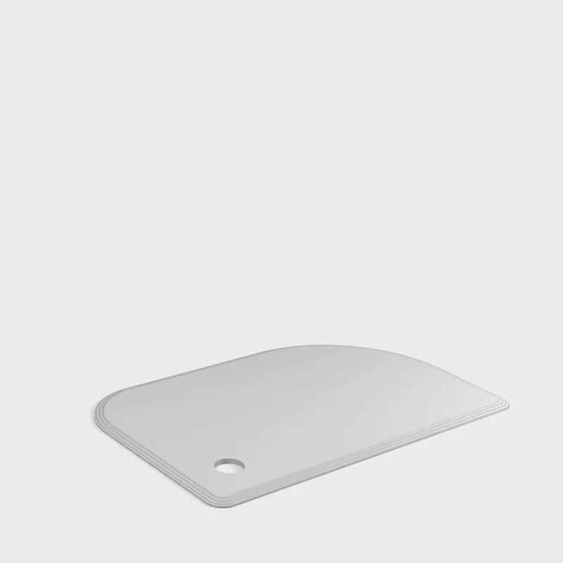 Grattoir et spatule pour plateau de tondeuse à gazon