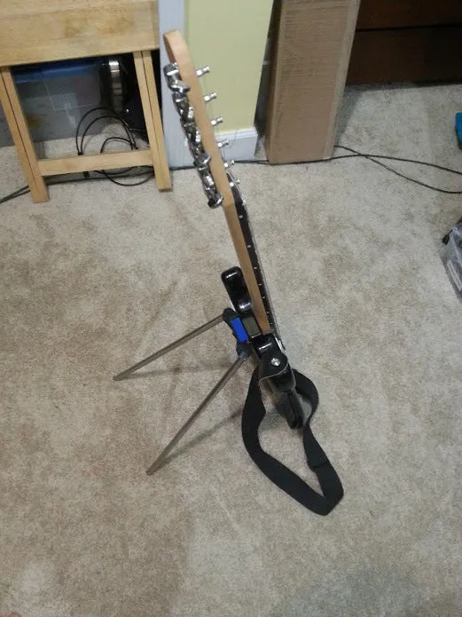 Support de guitare électrique avec fixation Fender