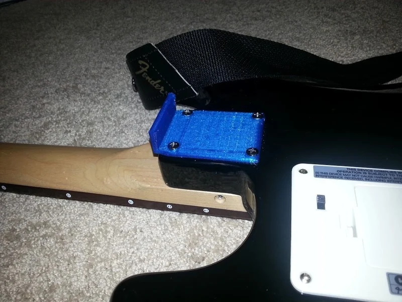 Support de guitare électrique avec fixation Fender