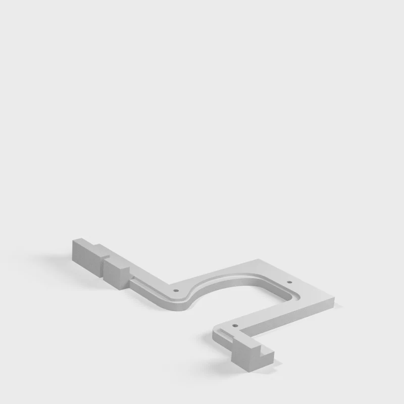 Gabarit de fraisage pour poche de manche de support de guitare