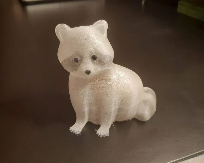 Ratons laveurs - Figurine décorative Trash Panda avec lumières