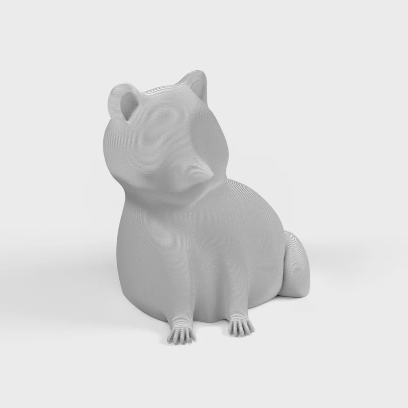 Ratons laveurs - Figurine décorative Trash Panda avec lumières
