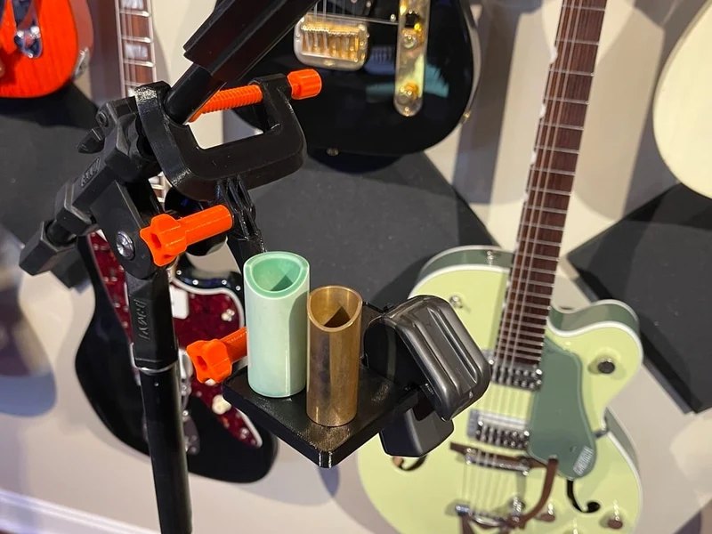 Support pour guitare Accessoires : EBow et slides pour pied de micro