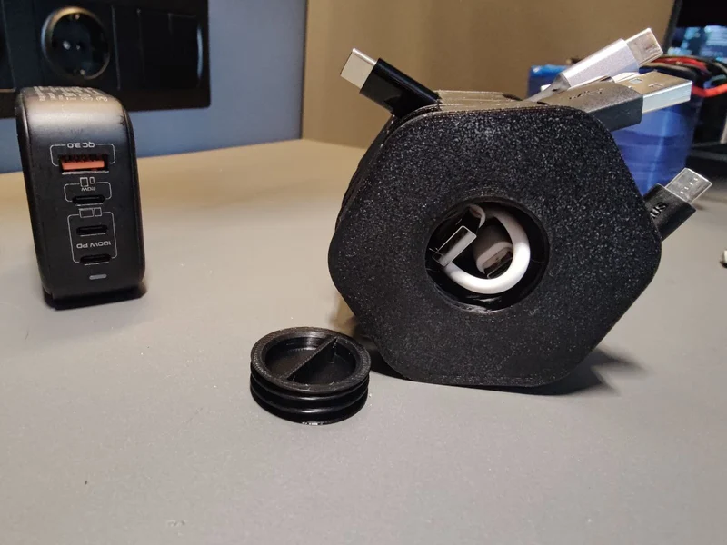 Support modulaire pour câbles de chargement