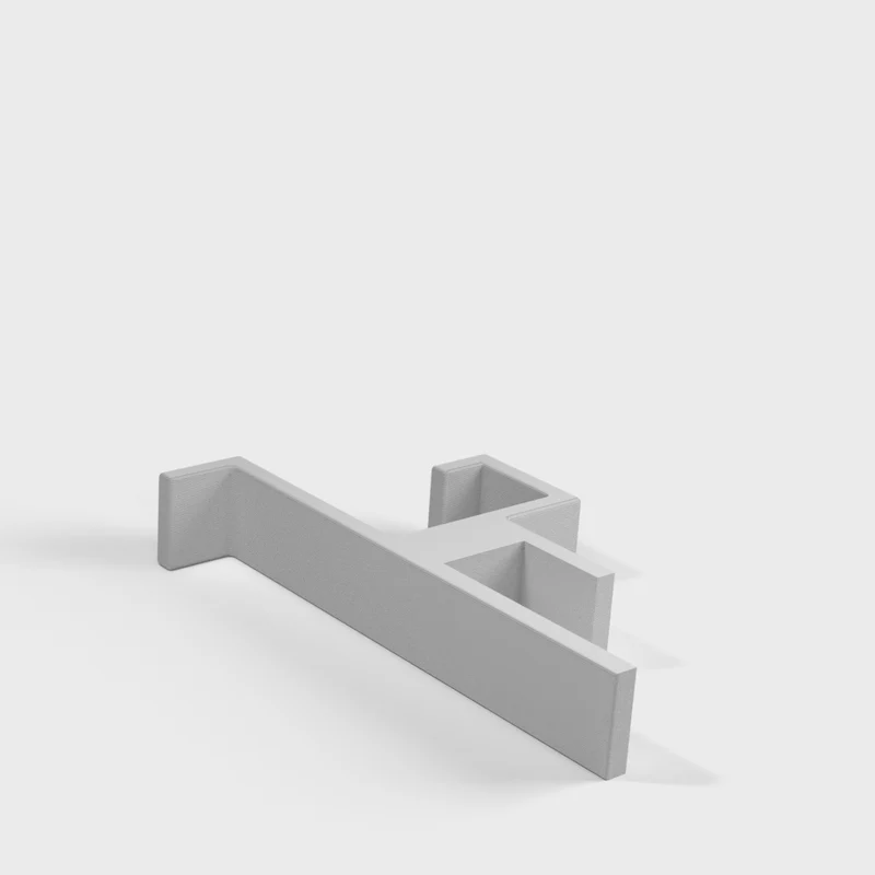 Support de casque pour bureau avec organisation des câbles