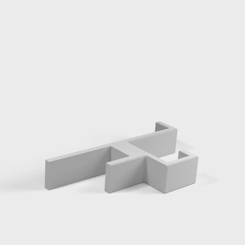 Support de casque pour bureau avec organisation des câbles