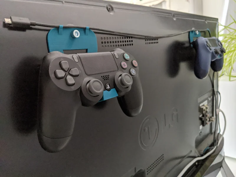 Support de manette PS4 pour montage TV discret