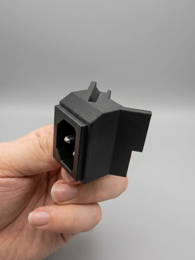 Support d'angle avec prise secteur standard pour imprimantes 3D QU-BD Revolution et RXL