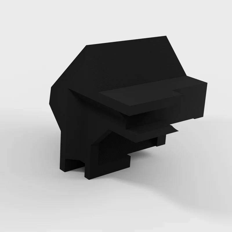 Support d'angle avec prise secteur standard pour imprimantes 3D QU-BD Revolution et RXL