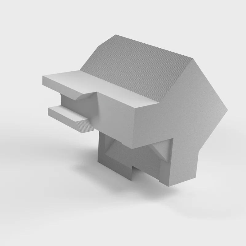 Support d'angle avec prise secteur standard pour imprimantes 3D QU-BD Revolution et RXL