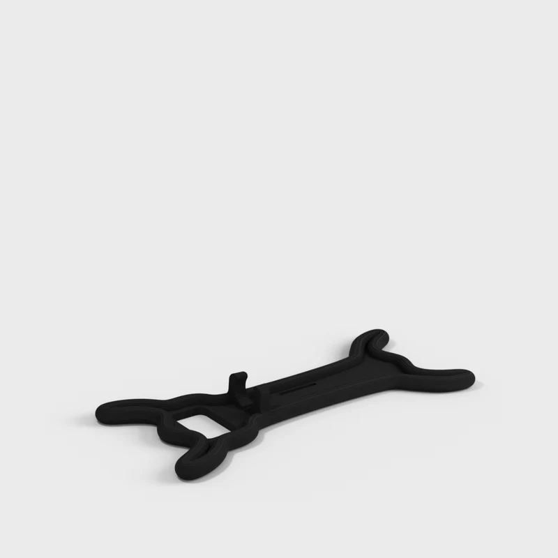K6ARK Enrouleur double face avec clip BNC mâle