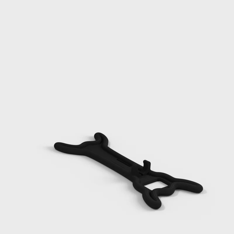 K6ARK Enrouleur double face avec clip BNC mâle