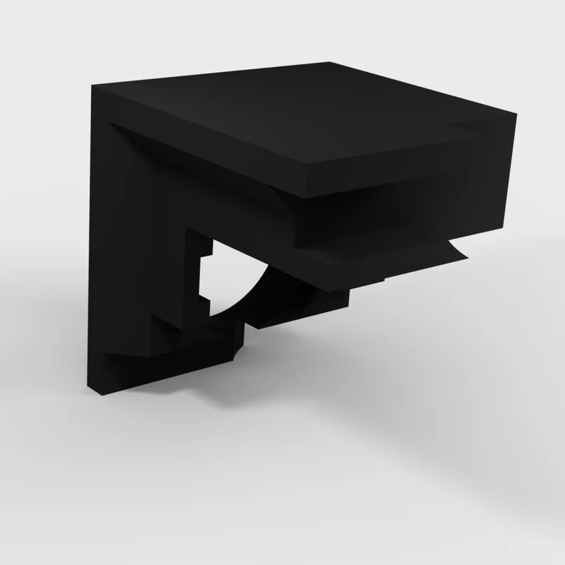 Support d'angle avec interrupteur à bascule pour imprimantes 3D QU-BD Revolution et RXL
