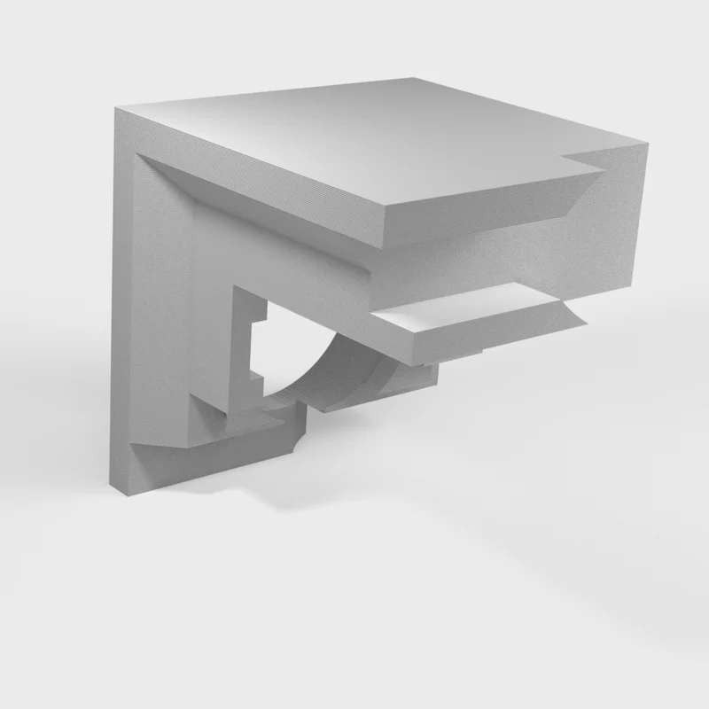 Support d'angle avec interrupteur à bascule pour imprimantes 3D QU-BD Revolution et RXL