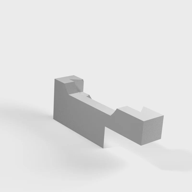 Support d'angle avec interrupteur à bascule pour imprimantes 3D QU-BD Revolution et RXL