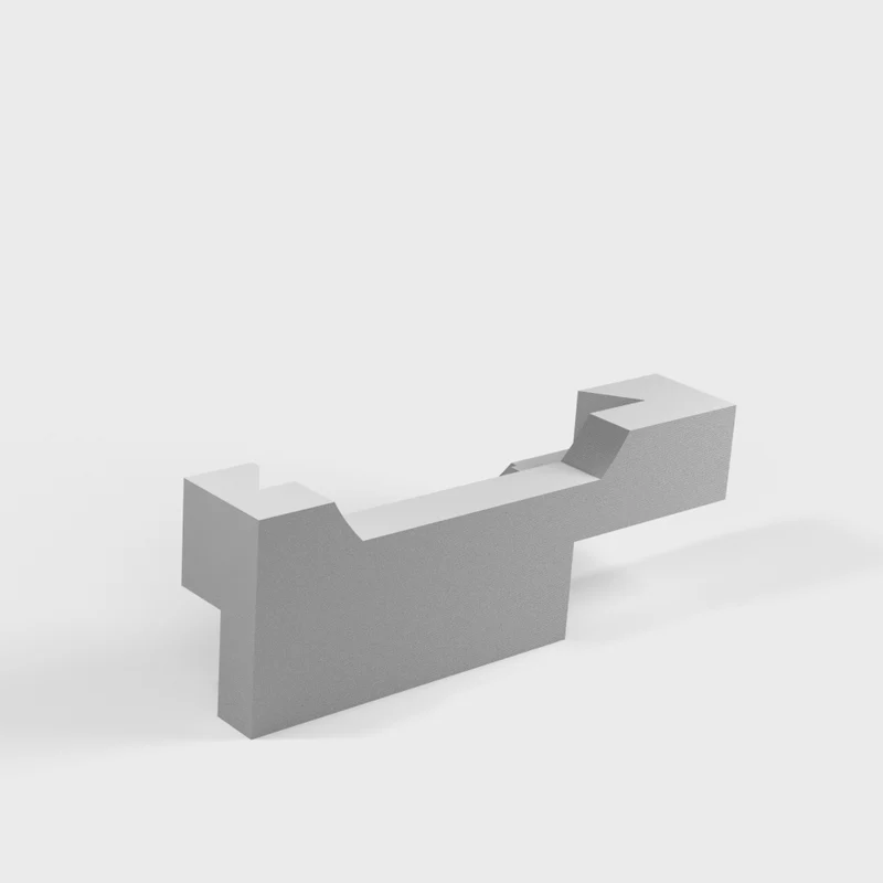 Support d'angle avec interrupteur à bascule pour imprimantes 3D QU-BD Revolution et RXL
