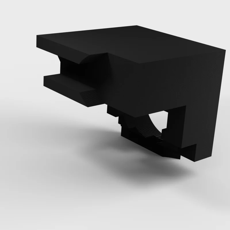 Support d'angle avec interrupteur à bascule pour imprimantes 3D QU-BD Revolution et RXL