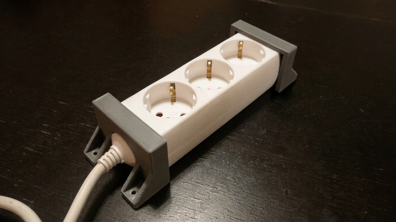 Support de montage universel pour rails d'alimentation