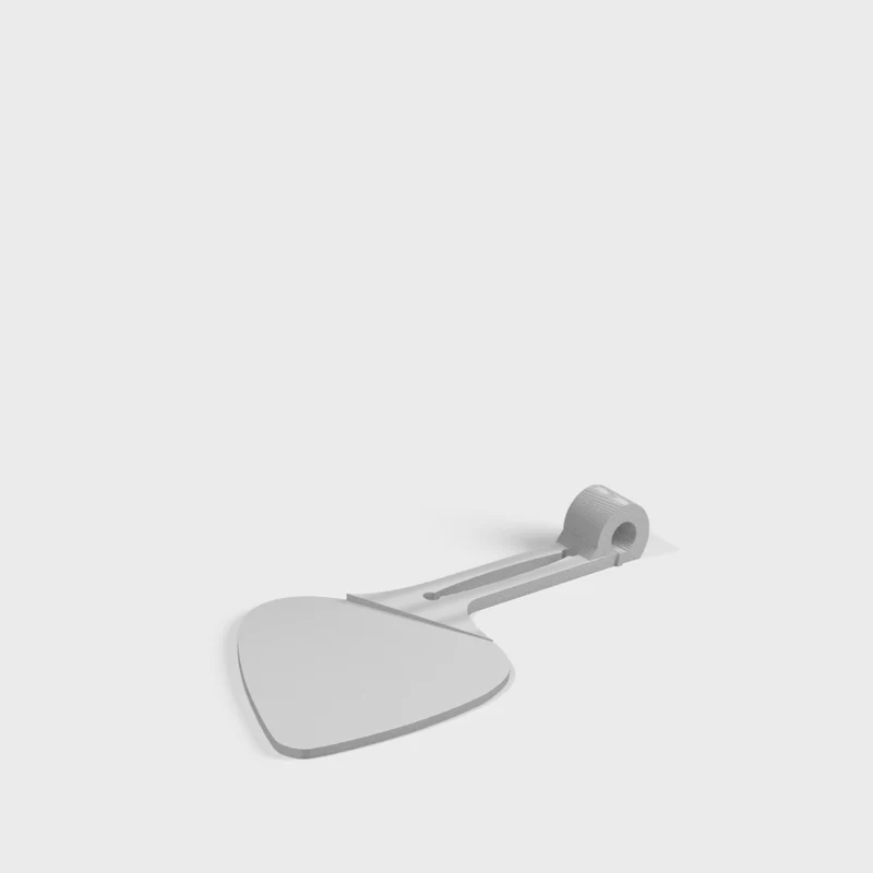 Plectre pliable pour guitare basse