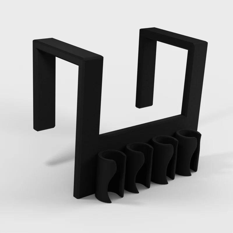 Support de câble USB pratique avec de la place pour quatre câbles