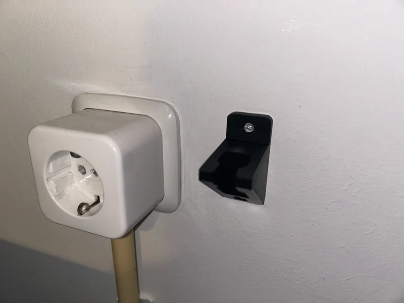 Support de câble électrique monté sur mur