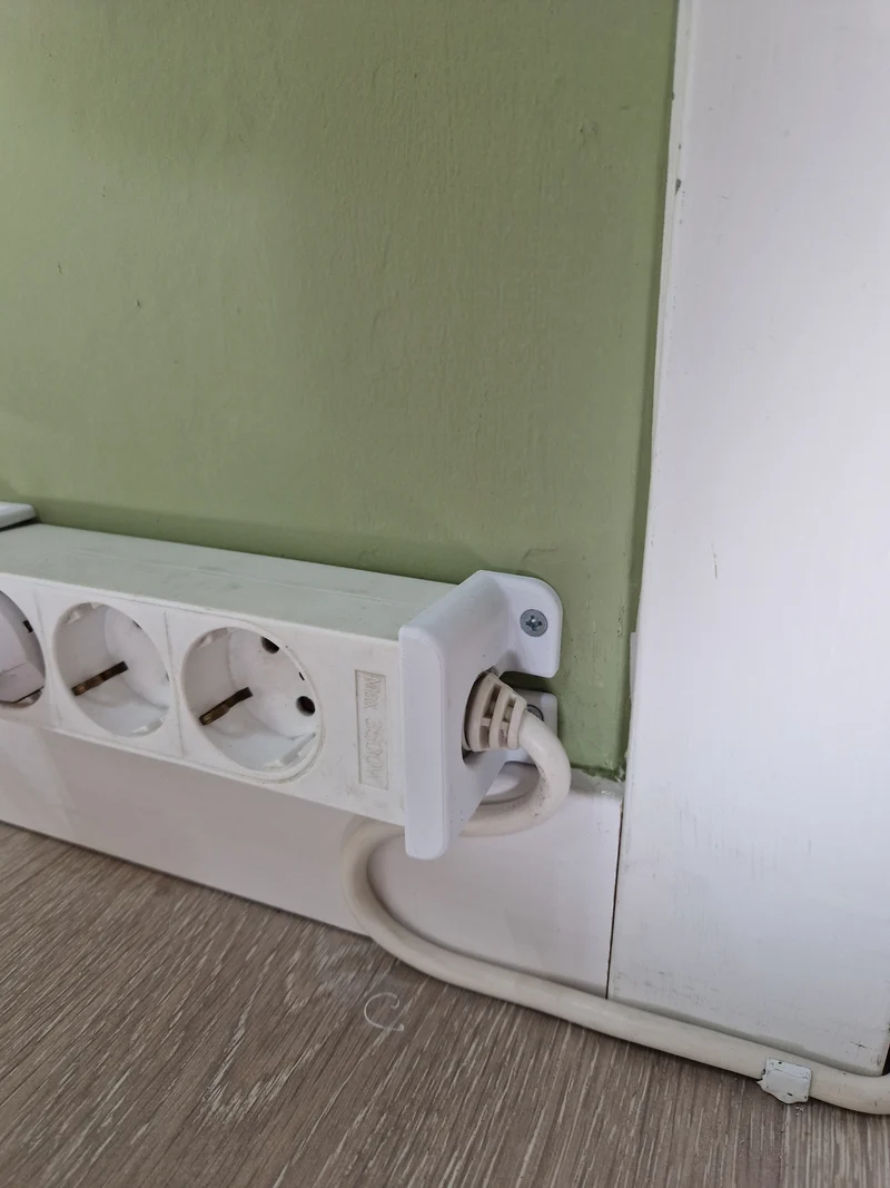 Support pratique pour câble d'extension