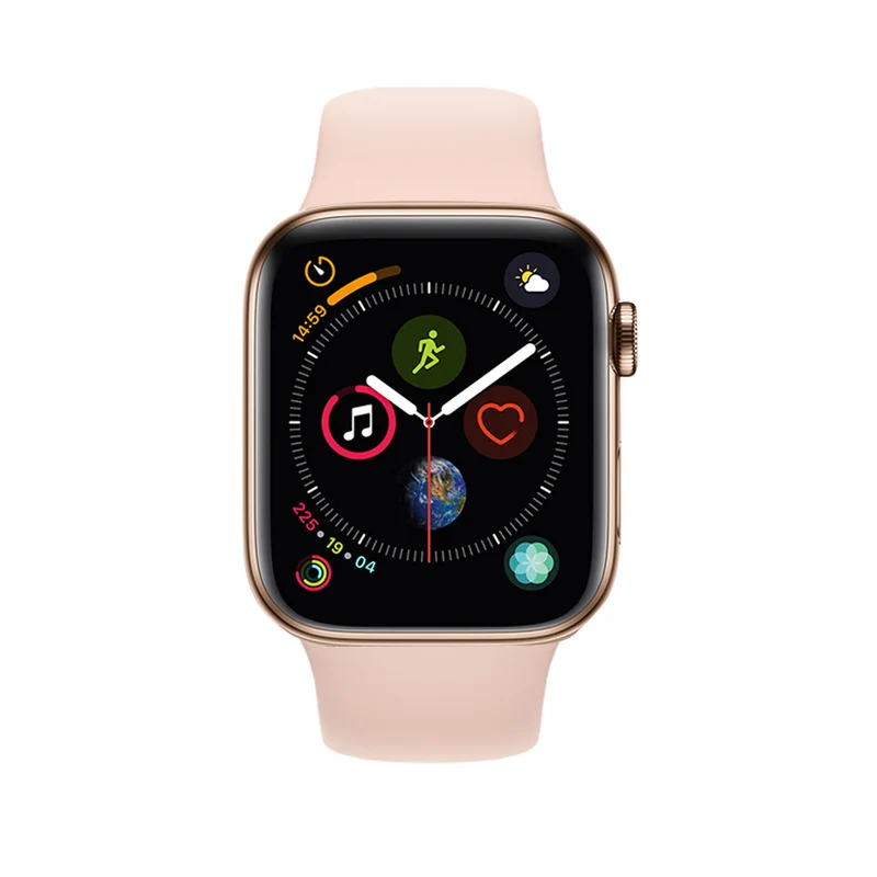 Apple Watch Series 4 Boîtier en acier inoxydable 40mm - Or