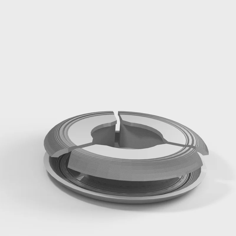 Enrouleur d'écouteurs et support de câble intelligents