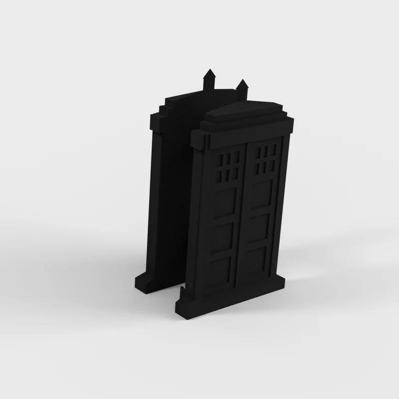 Support de câble TARDIS pour écouteurs