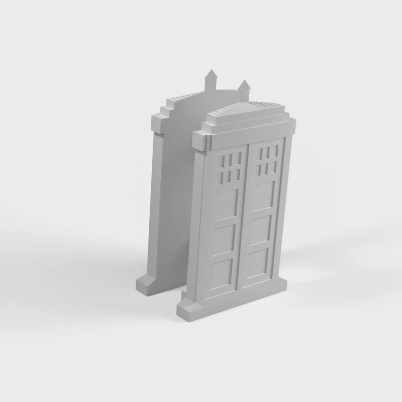 Support de câble TARDIS pour écouteurs