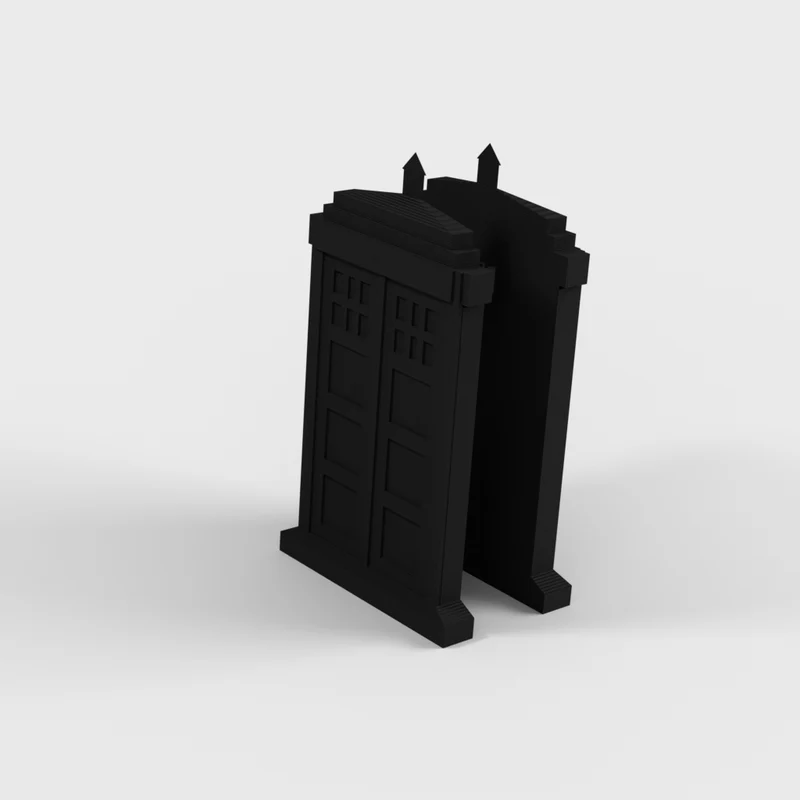 Support de câble TARDIS pour écouteurs