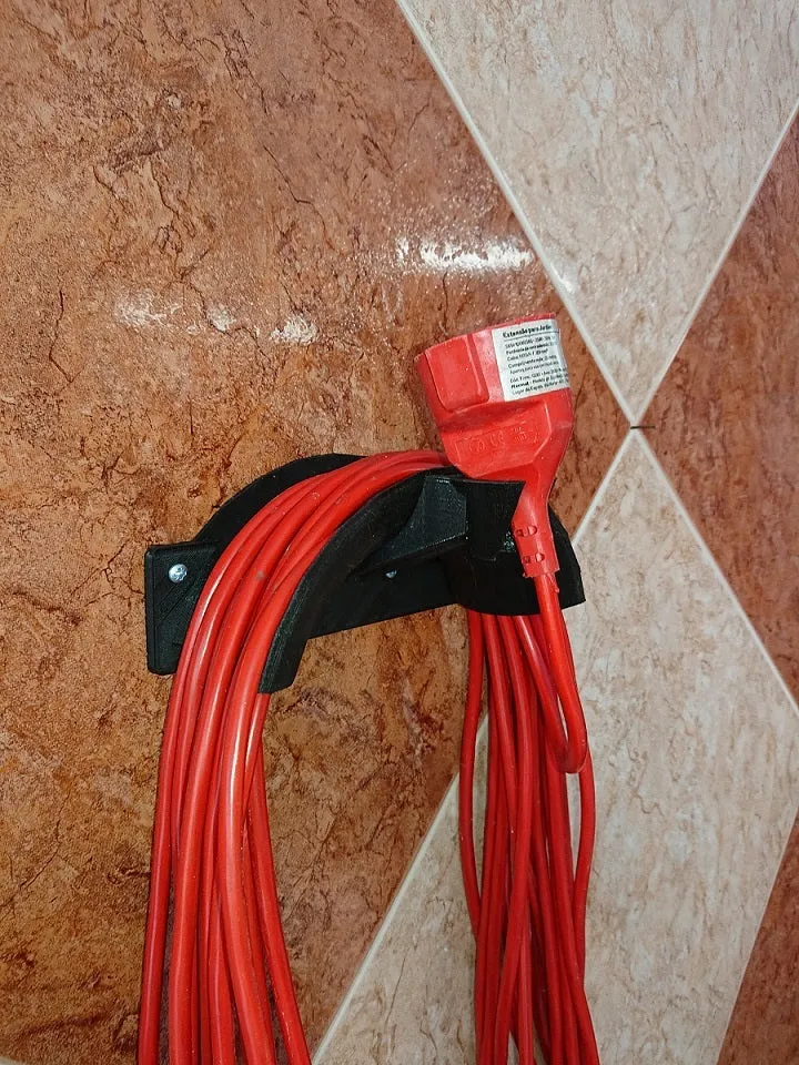 Support de câble pour rallonges avec prises Shuko