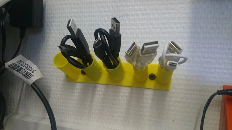 Support de câble pour câbles USB et de charge