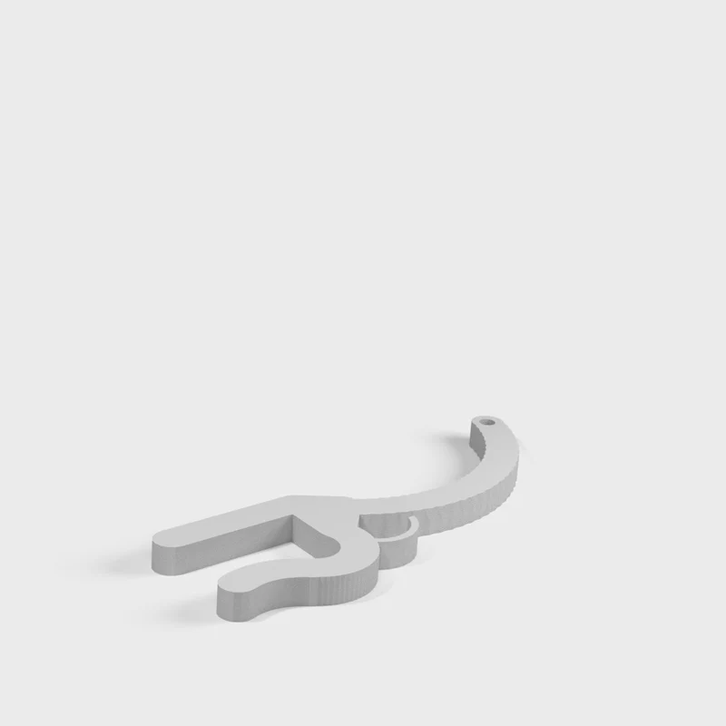 Support de casque de bureau avec serre-câble