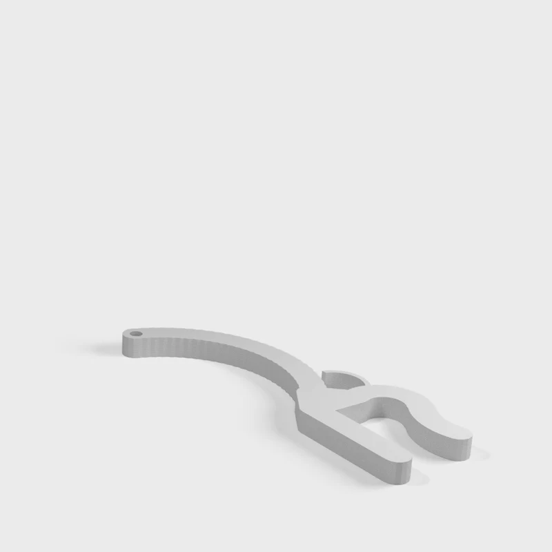 Support de casque de bureau avec serre-câble