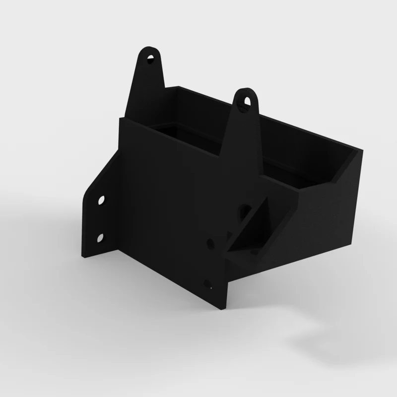 Support de montage Mean Well LRS-350 et couvercle pour cadre AM8