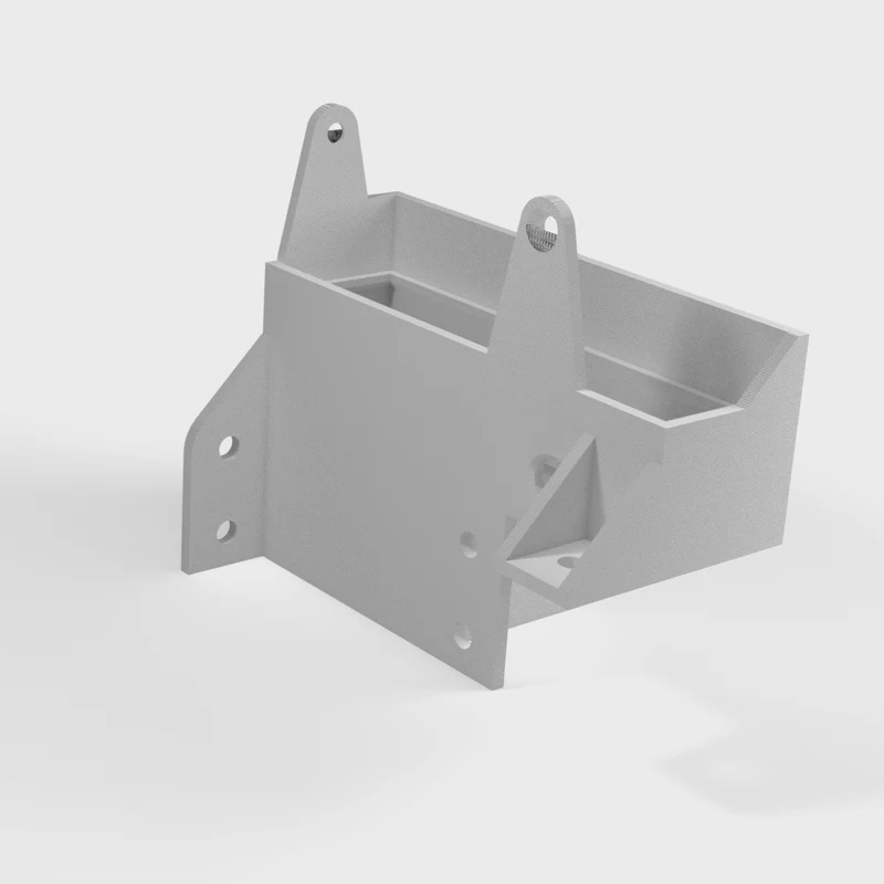 Support de montage Mean Well LRS-350 et couvercle pour cadre AM8