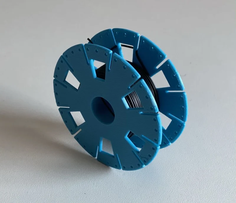 Bobine compacte pour cordon élastique de 1 mm