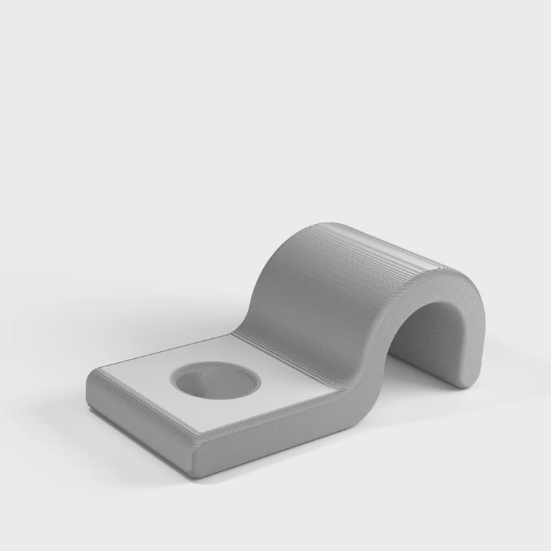 Clip de support de câble coaxial
