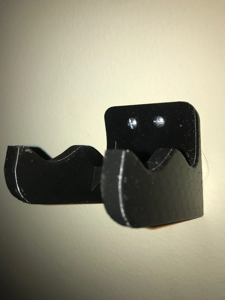 Support mural robuste pour guitare et basse