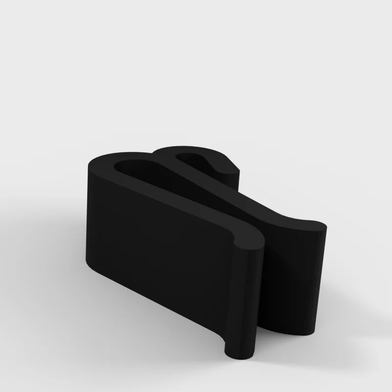 Clip de câble horizontal pour écouteurs