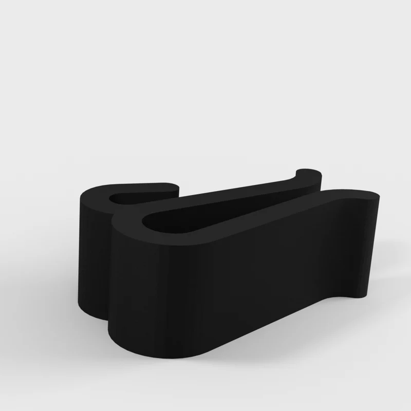 Clip de câble horizontal pour écouteurs