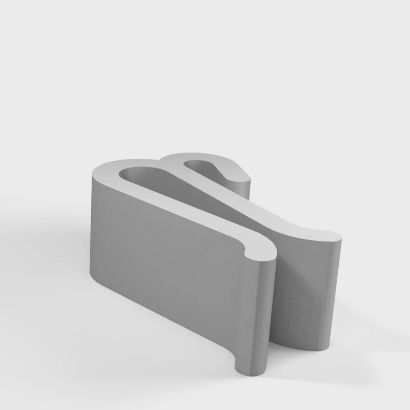 Clip de câble horizontal pour écouteurs
