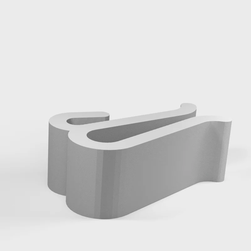Clip de câble horizontal pour écouteurs