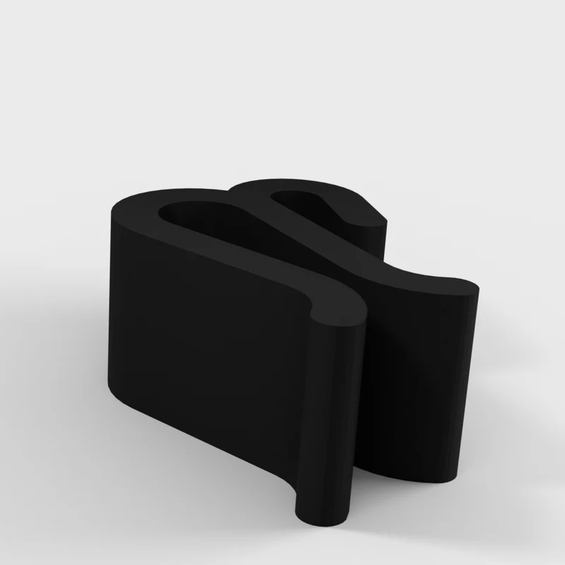 Clip de câble horizontal pour écouteurs