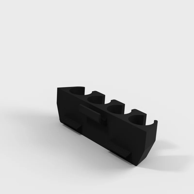 Support de câble d'oscilloscope pour étagère à grille