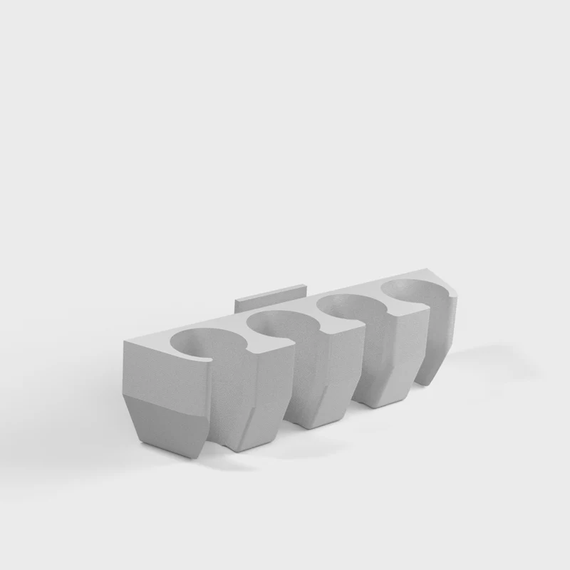 Support de câble d'oscilloscope pour étagère à grille