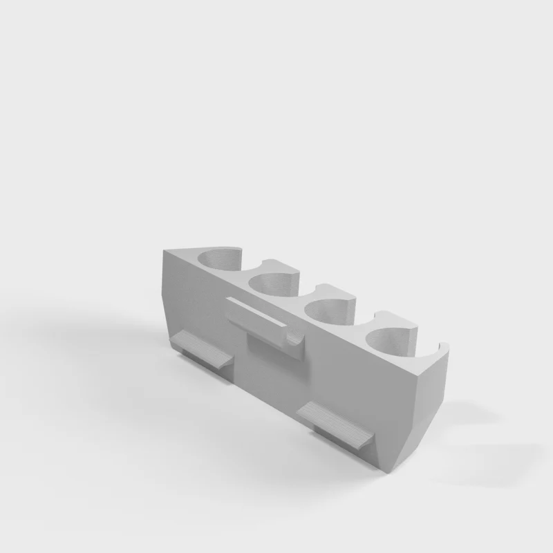 Support de câble d'oscilloscope pour étagère à grille