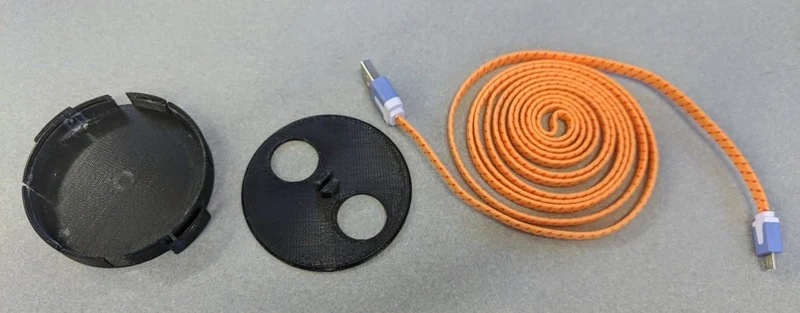 Enrouleur de câble pour câbles USB plats
