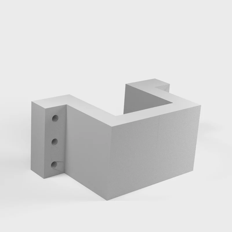 Support fonctionnel pour rail d'alimentation avec 12 prises